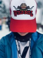 Czapka Wild Bill - Trucker
bordowa, damska